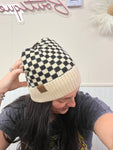 Checkered Beanie