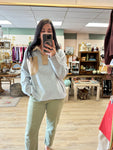 COLORBLOCK PULLOVER SWEATER
