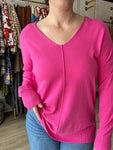 Viscose Front Seam Sweater