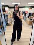 Black Wide Leg Jumpsuit