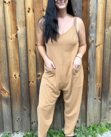 Mocha Jumpsuit