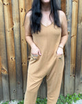 Mocha Jumpsuit