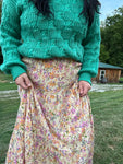 Buttercream Floral Skirt