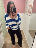 Royal Striped Sweater