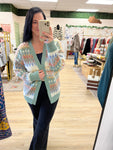 Multi-Print Cardi