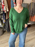 Viscose Front Seam Sweater