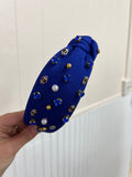 Royal Charm Football Headband