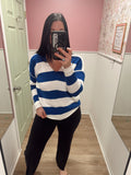 Royal Striped Sweater