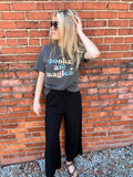 Wide-Leg Linen Blend Pants