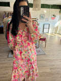 Bright Floral Maxi