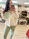 COLORBLOCK PULLOVER SWEATER