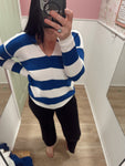 Royal Striped Sweater