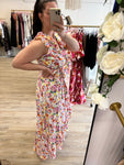 Floral Wrap Maxi