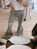 Leopard Bell Bottoms