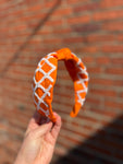 Beaded Checkered Headband