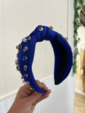 Royal Charm Football Headband