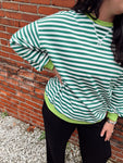 The Striped Crew Top