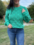 Green Mix Sweater