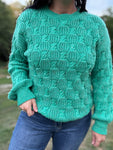 Green Mix Sweater