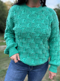 Green Mix Sweater