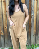 Mocha Jumpsuit