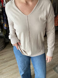 Viscose Front Seam Sweater