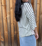 Over-Sized Striped Top