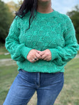 Green Mix Sweater