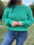 Green Mix Sweater