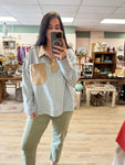 COLORBLOCK PULLOVER SWEATER