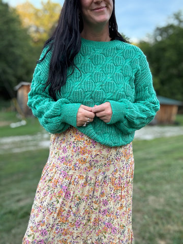 Buttercream Floral Skirt