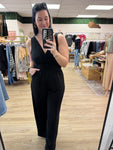 Black Wide Leg Jumpsuit